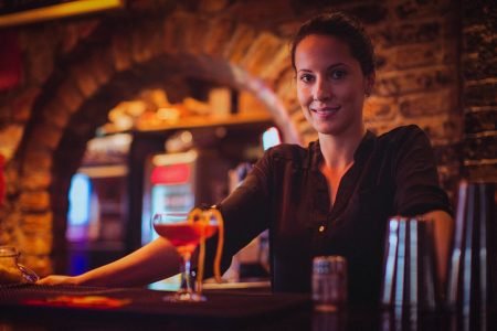 traditional job versus bartending